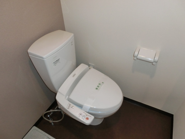 Toilet. Toilet with a heated cleaning function