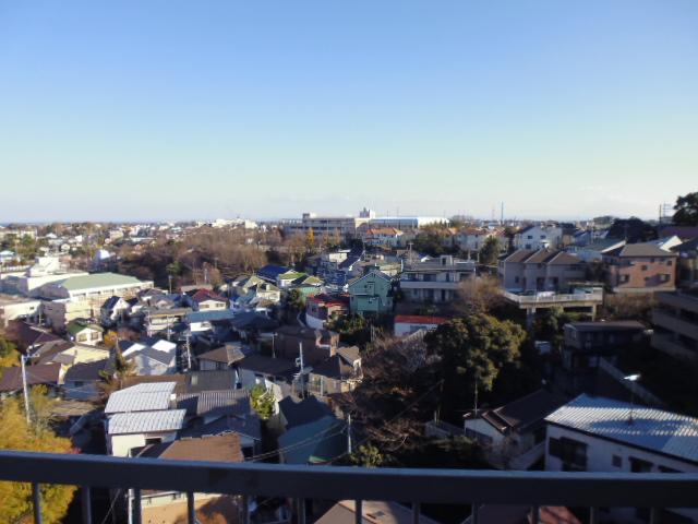 View photos from the dwelling unit. Well view from the site (December 2013) shooting very Miharu City, Day is also good.