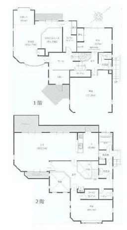 Floor plan. 84,800,000 yen, 3LDK+S, Land area 237.18 sq m , Building area 209.54 sq m