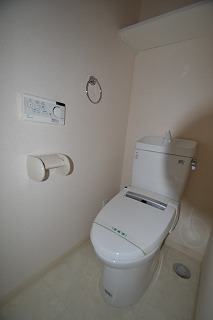 Toilet. It is a hot-water cleaning toilet seat