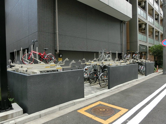 Other common areas. Place for storing bicycles