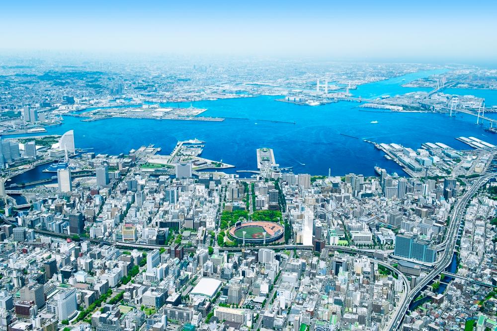 aerial photograph. Local Aerial (2013 June shooting) 5 good access attractive station 3-wire use. Minato Mirai, Yamate, Motomachi, Chinatown, Yamashita-cho address to enjoy all of Yokohama to everyday.