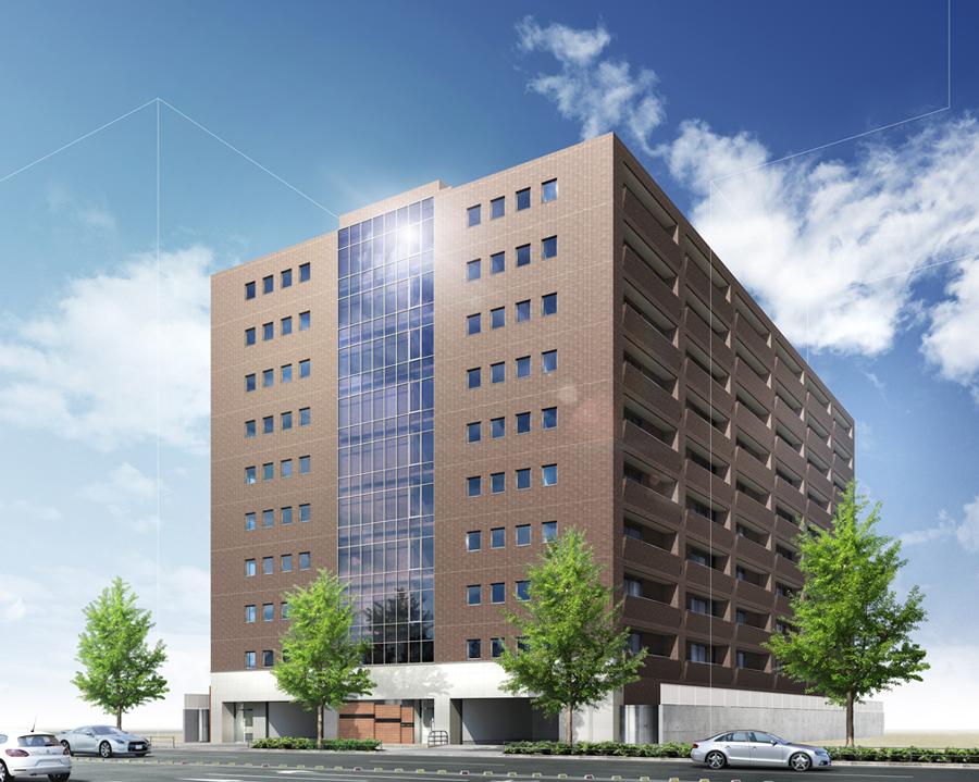 Local appearance photo. Big scale of Exterior - Rendering Total units 108 units. 1 building whole renovation mansion, including the common areas.