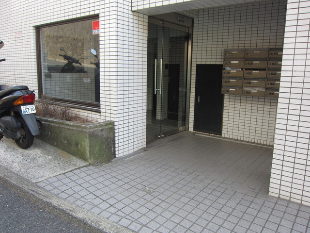 Entrance. Building entrance