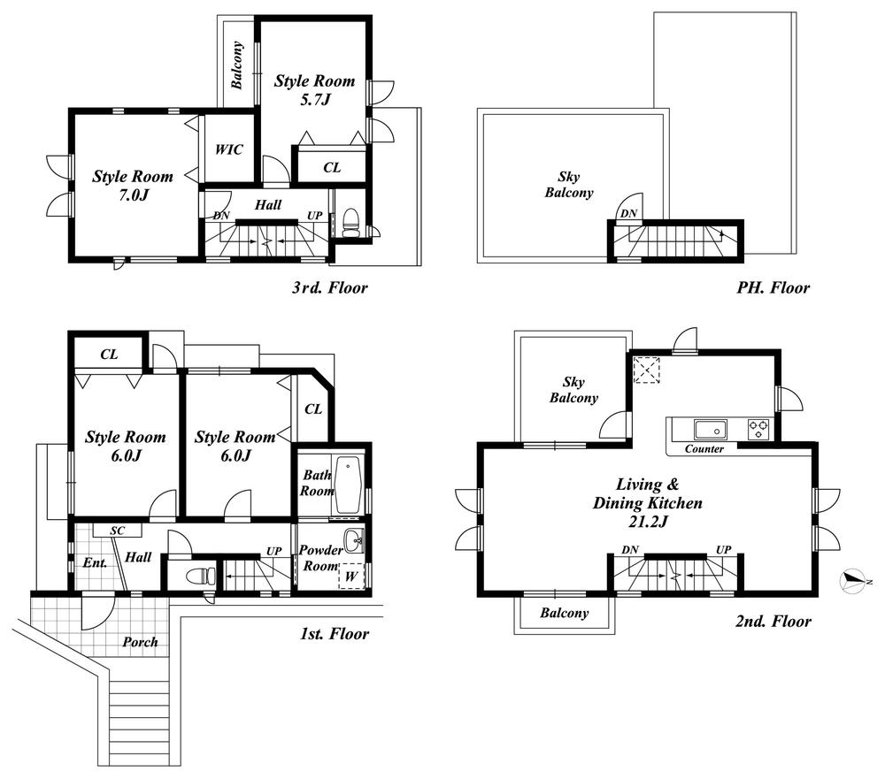 Other. Floor plan (B Building)