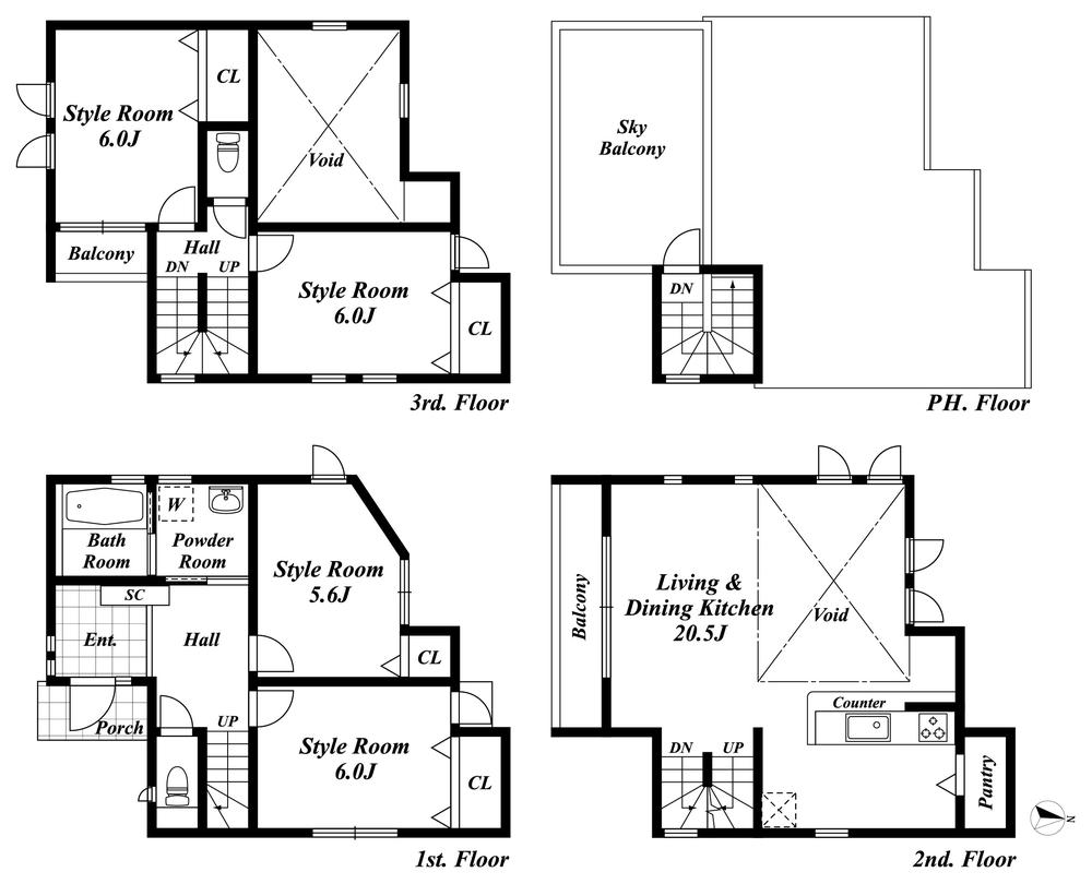 Other. Floor plan (C Building)