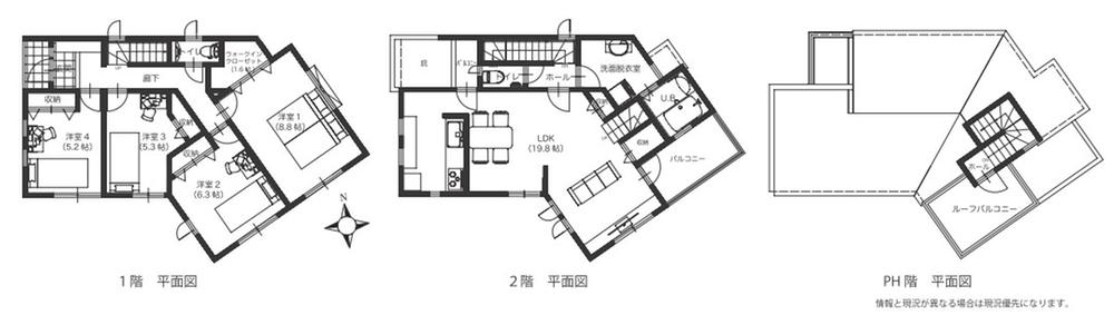 Floor plan. (7 Building), Price 64,800,000 yen, 4LDK+S, Land area 309.6 sq m , Building area 115.99 sq m