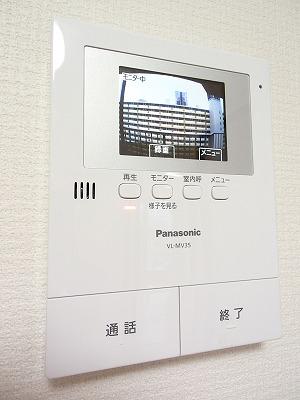 Other. Visitors from the outside you can see in the intercom with color monitor.