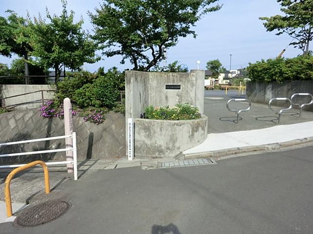 park. Weekend 380m up the hill park with a view of the future is crowded with families