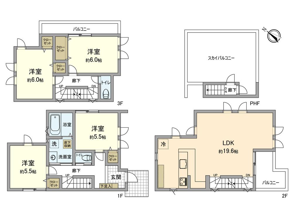 Floor plan. Drugstore until Smile wisteria shop 417m wisteria within walking distance of the shopping street! Convenient facilities equipped to life not only the drugstore. 
