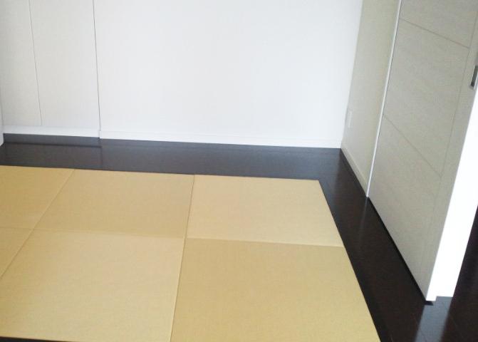 Non-living room. Japanese-style Ryukyu-style tatami