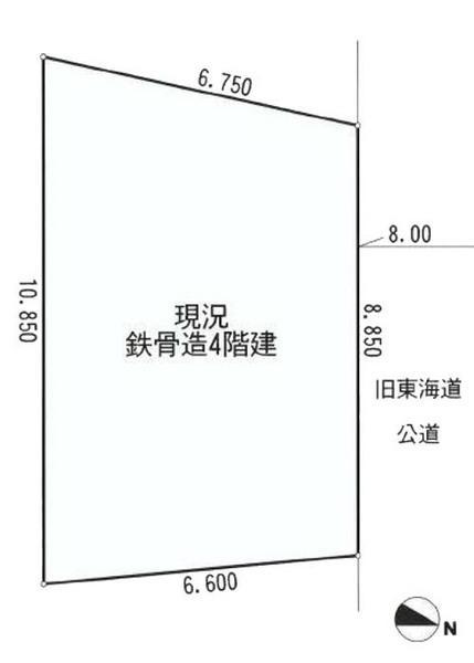 Compartment figure. Land price 47,800,000 yen, Land area 63.17 sq m
