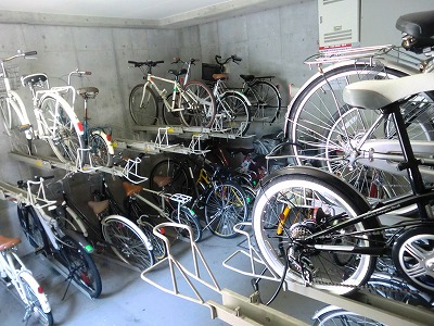 Parking lot. Parking area