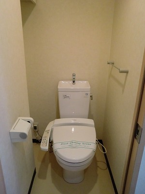 Toilet. With Washlet