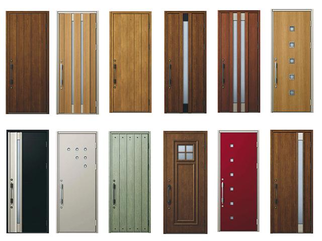 Other building plan example. You can choose your favorite door. Image is a reference example. There is also other door.
