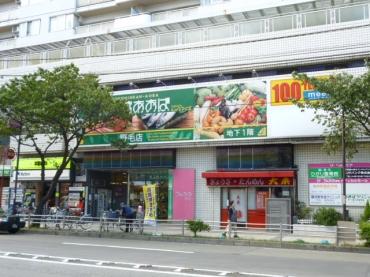Supermarket. Until the food hall Aoba Noge shop 783m