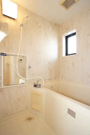 Bath. With water heater! There window in the bathroom!