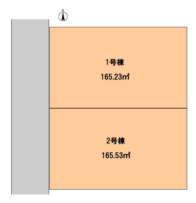 Compartment figure. Price 39,800,000 yen, 4LDK, Land area 165.23 sq m , Building area 97.7 sq m