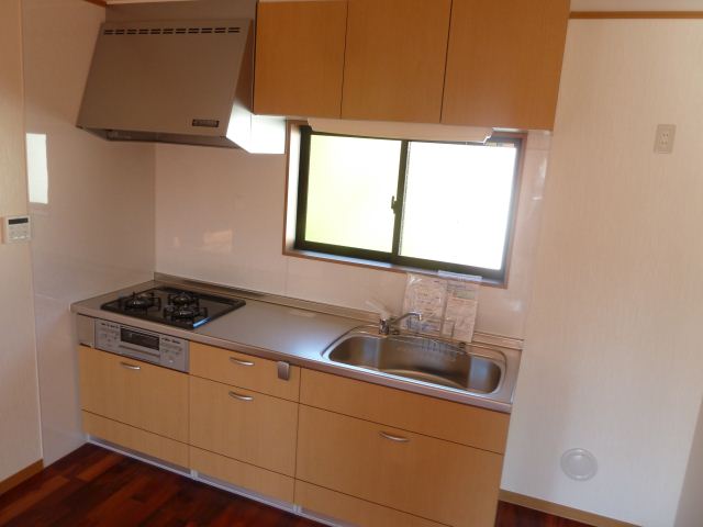 Kitchen. System Kitchen 3 lot gas stoves