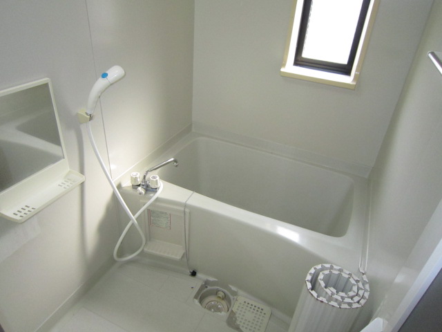 Bath. Bathroom with a window