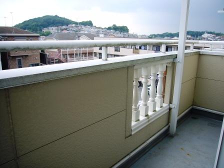 Balcony. Each room is a separate balcony