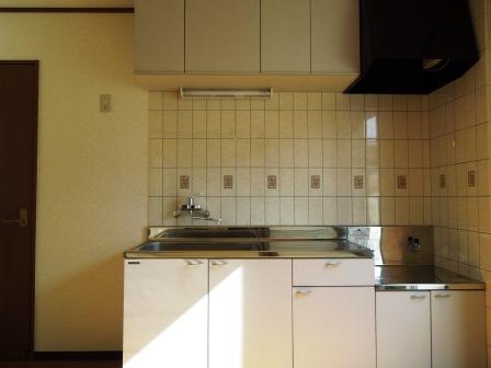 Kitchen. There is also housed in the top of the sink