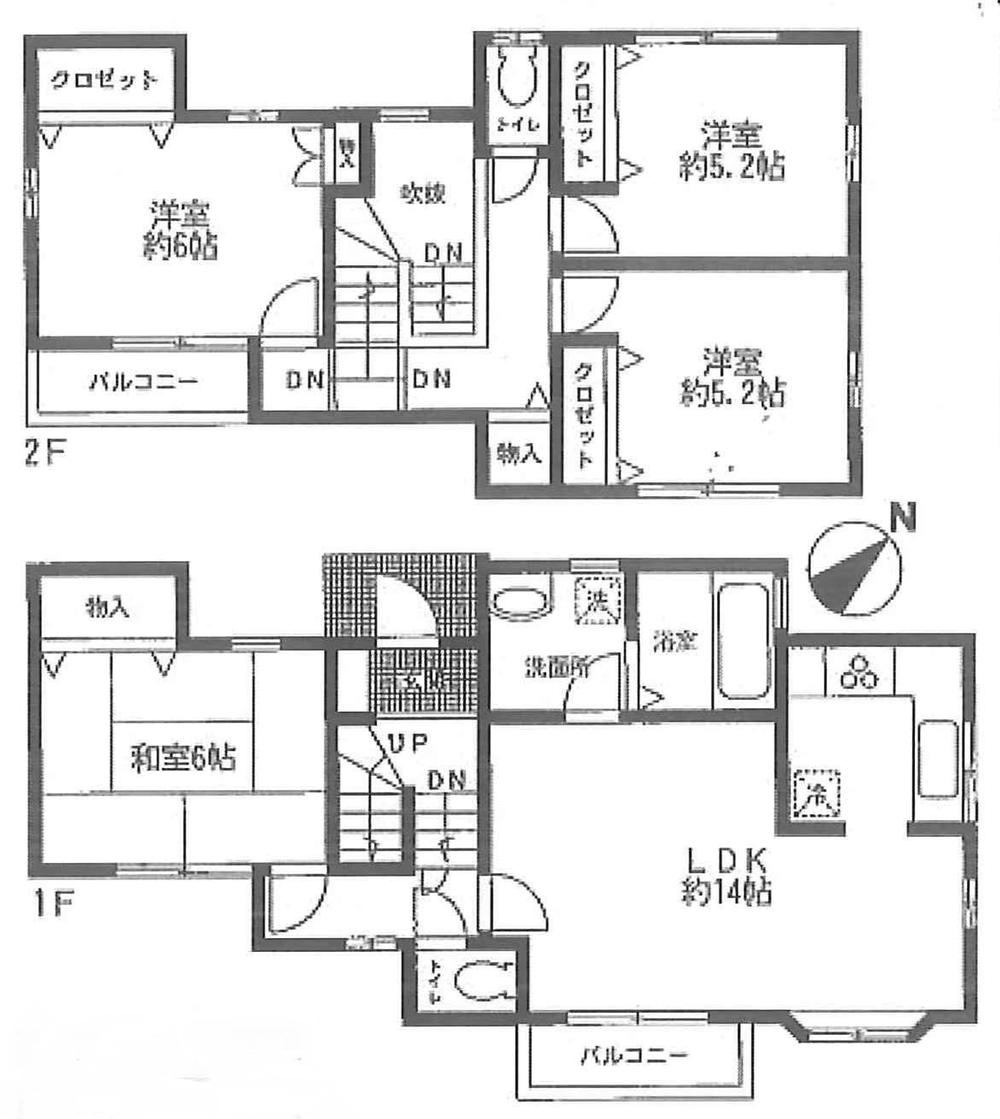 Floor plan. 30,800,000 yen, 4LDK, Land area 320.15 sq m , Building area 91.7 sq m floor plan