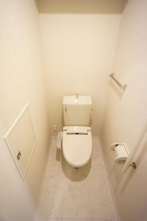 Toilet. Shower toilet specification! There is a shelf at the top!
