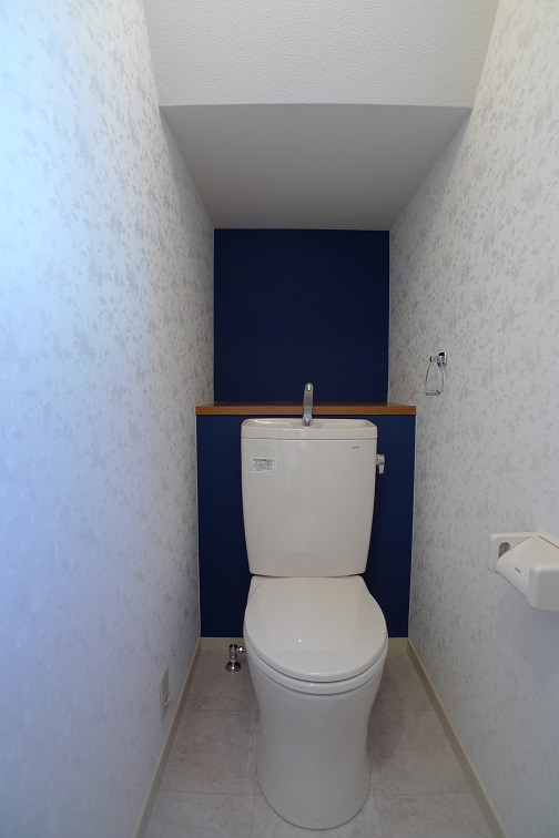 Toilet. Stylish accent Cross!