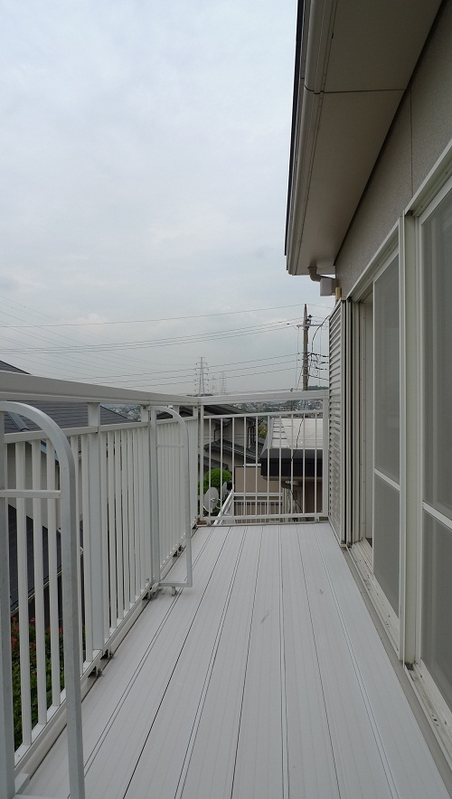 Balcony. Second floor balcony