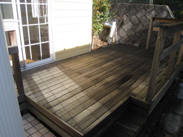 Other. Wood deck
