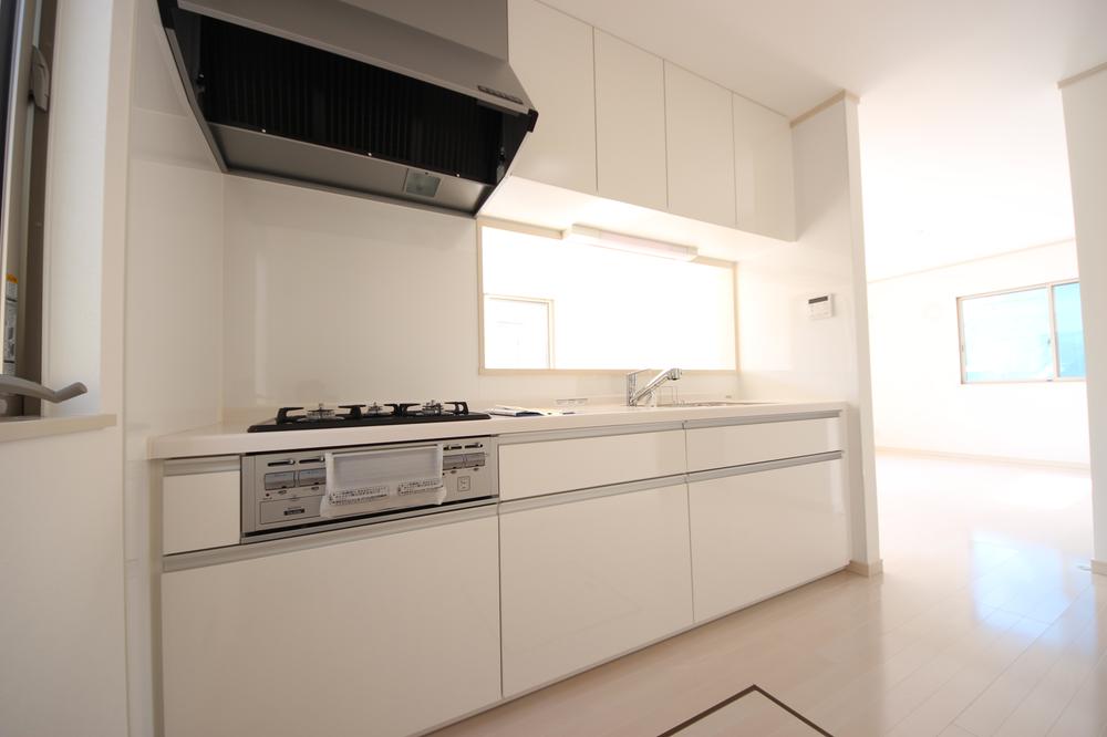 Same specifications photo (kitchen). System kitchen of length 255cm. Very rich and also storage capacity, Also equipped with such water purifier.