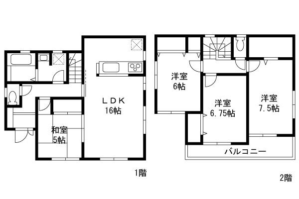 Floor plan. 28.8 million yen, 4LDK, Land area 132.14 sq m , Building area 99.78 sq m