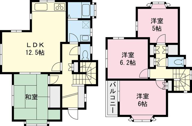 Floor plan. 31,900,000 yen, 4LDK, Land area 149.64 sq m , Building area 89.01 sq m