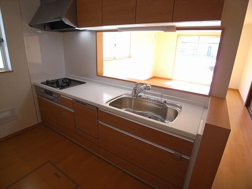 Kitchen. Popular dishwasher with a system Kitchen.