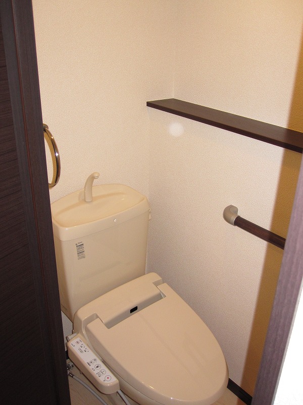 Toilet. With warm water washing toilet seat