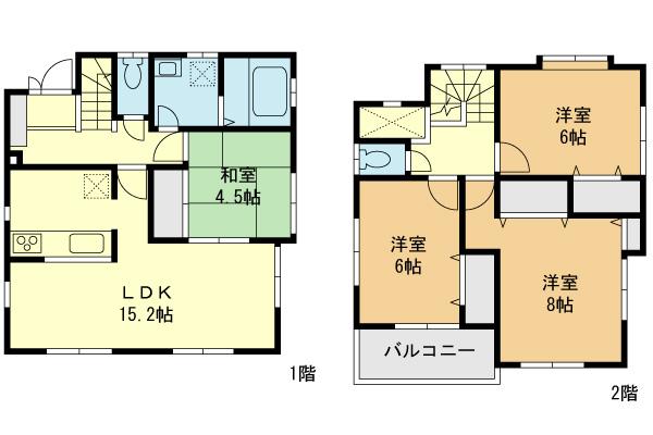 Floor plan. 580m to Yokohama Municipal Kamiseya Elementary School