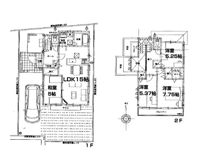 Floor plan. (11), Price 37,958,000 yen, 4LDK, Land area 126.12 sq m , Building area 94.21 sq m