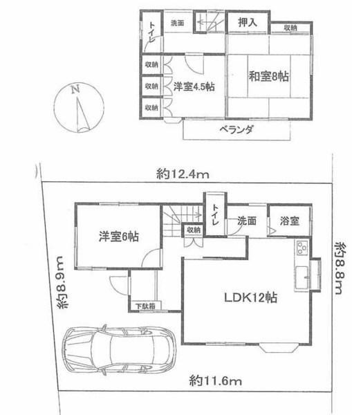 Floor plan. 28 million yen, 3LDK, Land area 111.52 sq m , Building area 79.32 sq m