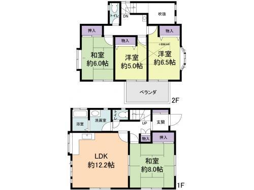 Floor plan. 31,300,000 yen, 4LDK, Land area 153.52 sq m , Bright room in the building area 93.15 sq m all room southwestward. The room is carefully your. 