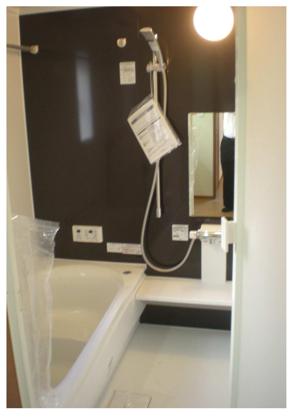 Bathroom. Unit bus with Air Heating dryer 2013 December 2 shooting