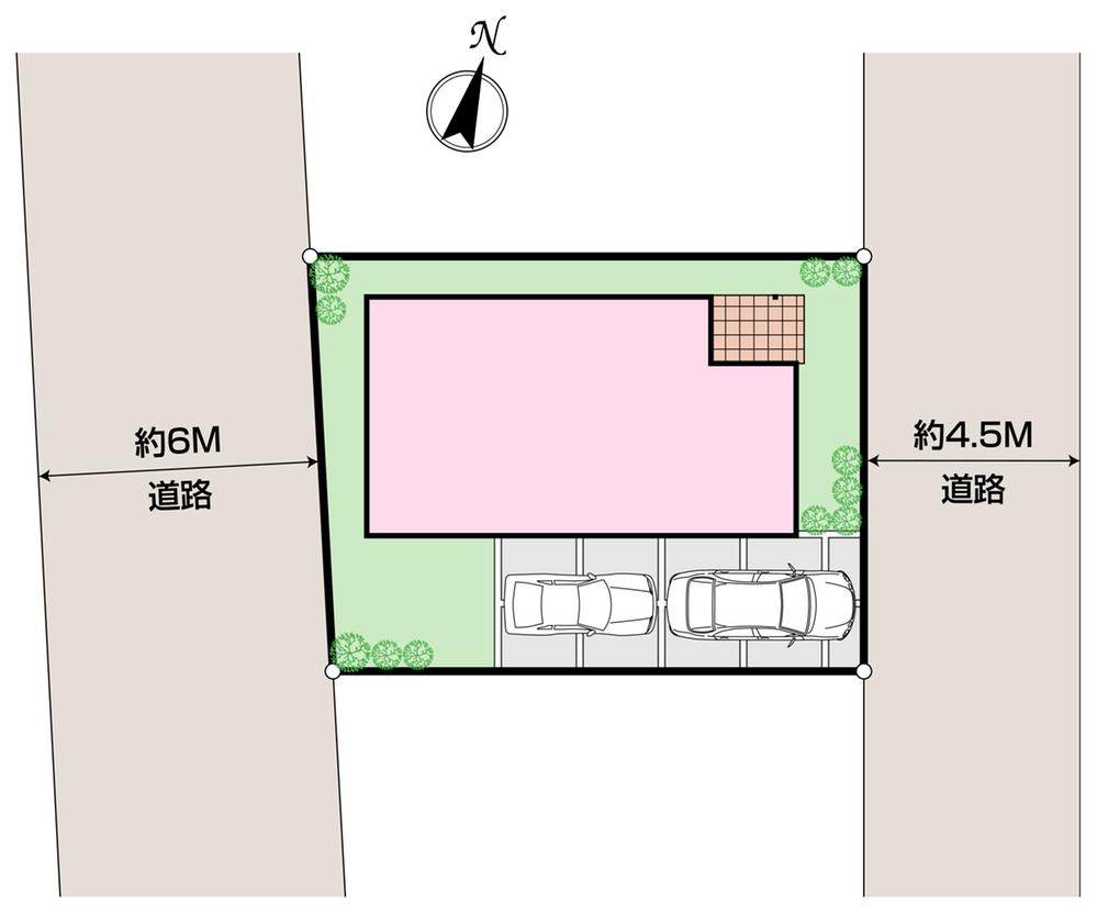 Compartment figure. 19,800,000 yen, 3LDK, Land area 100.03 sq m , Building area 70.91 sq m