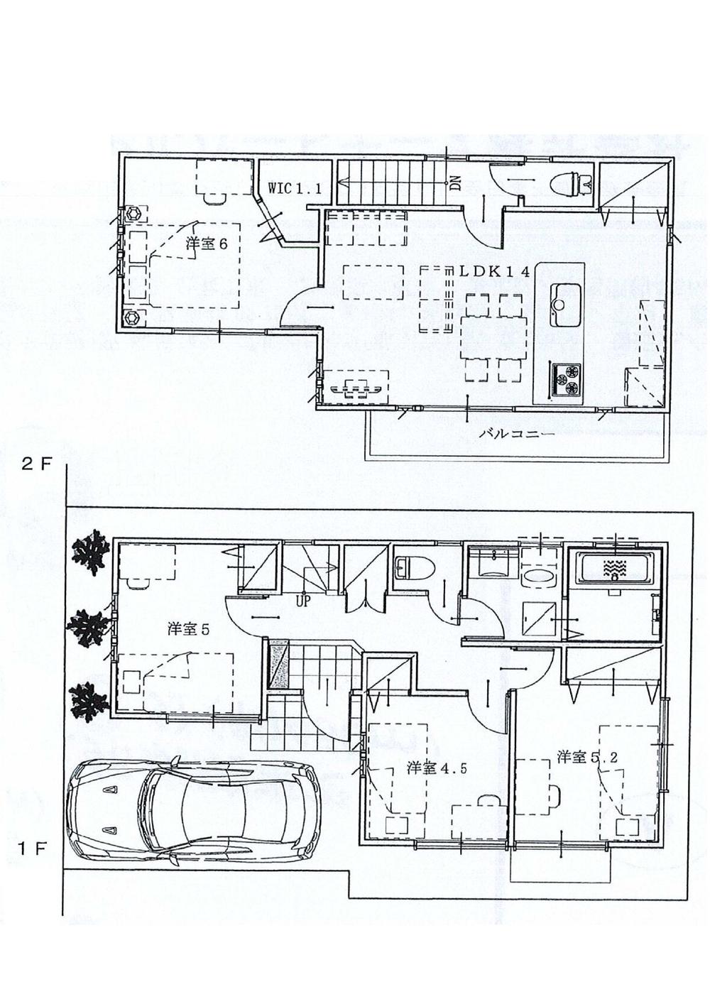 Floor plan. 38,957,000 yen, 4LDK, Land area 78.12 sq m , Building area 84.04 sq m
