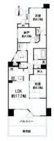 Floor plan. 2LDK + S (storeroom), Price 24,800,000 yen, Occupied area 75.24 sq m , Balcony area 9.59 sq m floor plan