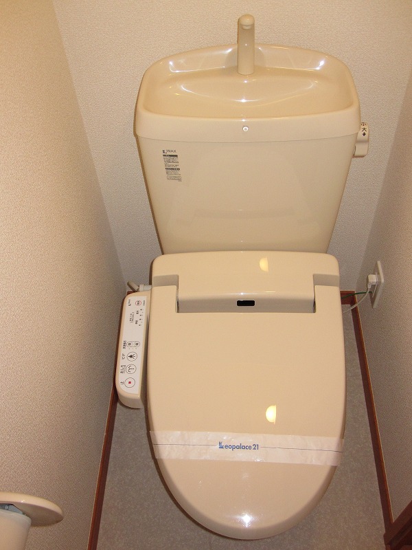 Toilet. With warm water washing toilet seat