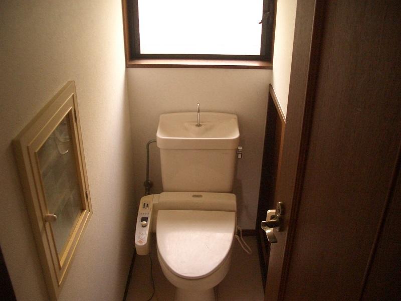Toilet. Caddy installation