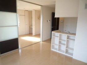 Entrance. Living room with air conditioning