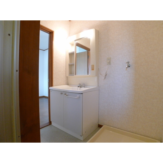 Washroom. Busy morning preparation also is a breeze of independent wash basin.