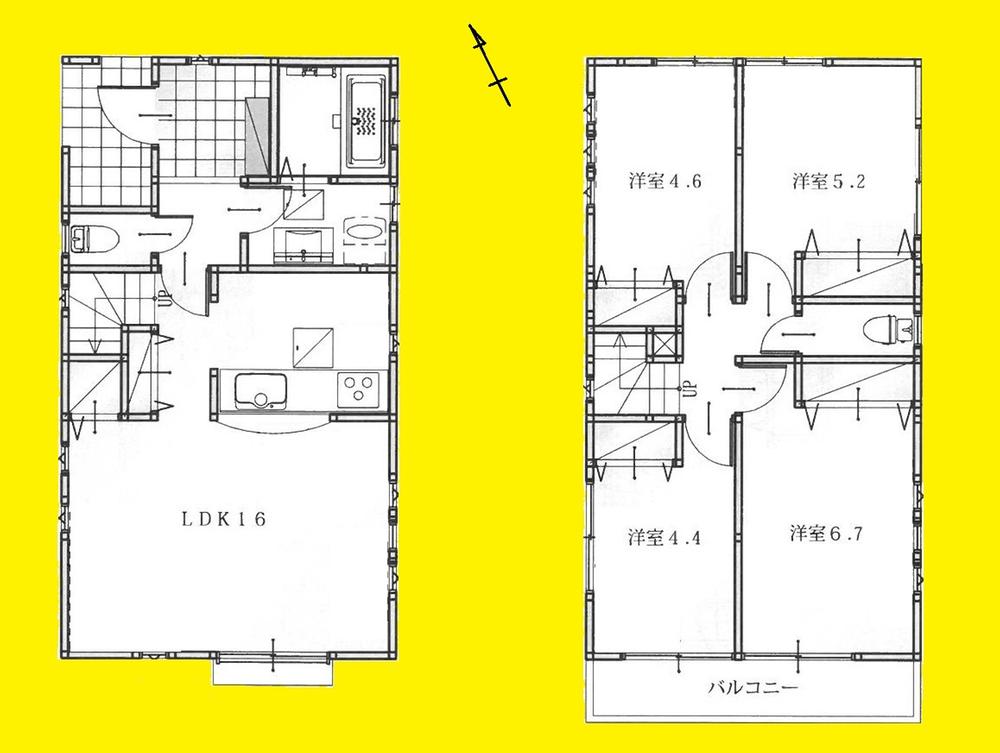 Floor plan. 32,800,000 yen, 4LDK, Land area 103.12 sq m , Building area 89.02 sq m