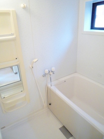 Bath. Convenient small window with the bath in the ventilation